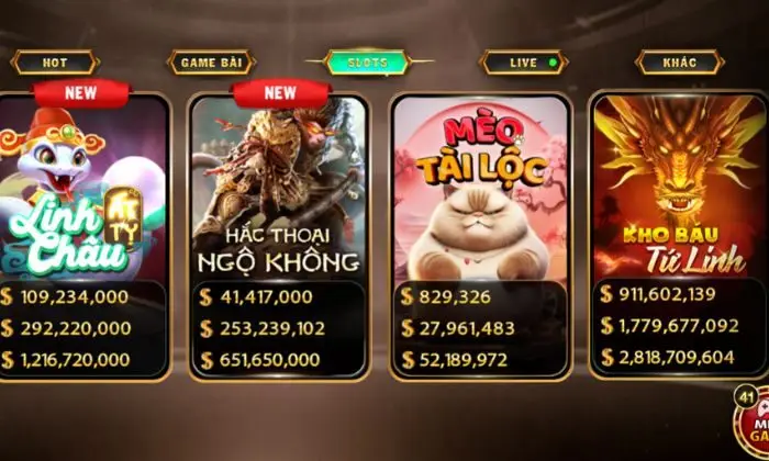 Khám phá trò chơi nổ hũ Top88 với những phần thưởng cực lớn